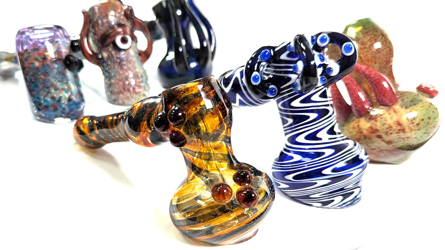Hand Pipe Deal - AB20 - (Pack of 6) BUNDLE 7"/7.5" BIG BUBBLER