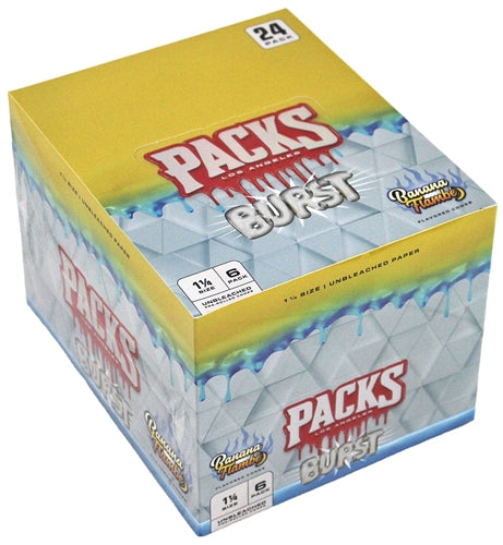 PACKS BURST Unbleached Cones 11/4 Size 6/24ct