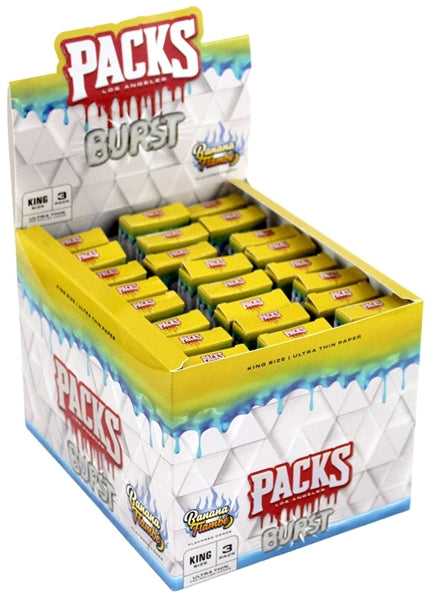 PACKS BURST Ultra Thin Cones King Size 3/24ct