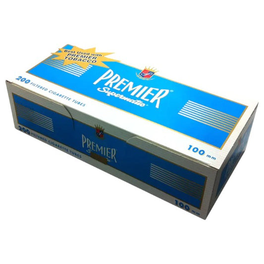 PREMIER Cigarette Tubes Navy 100mm 200/5ct