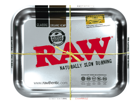 RAW Metal Tray Large Silver 1ct