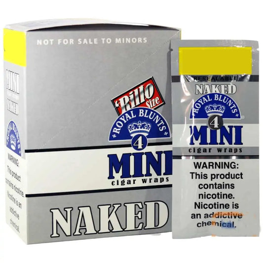 ROYAL BLUNTS Mini Cigar Wraps 4-Pack 15ct