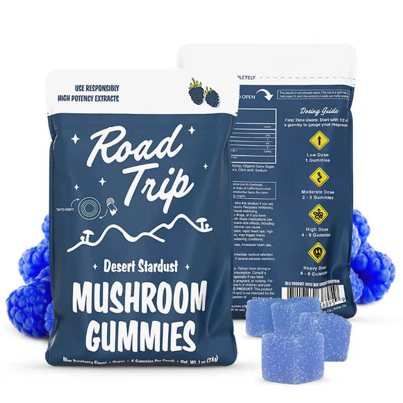 Road Trip Magic Mushroom Gummies (8 Gummies per Pack)