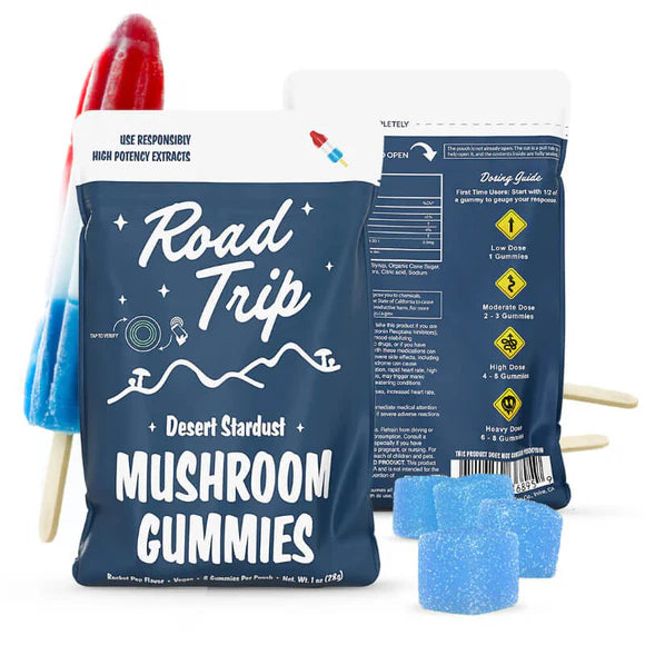 Road Trip Magic Mushroom Gummies (8 Gummies per Pack)