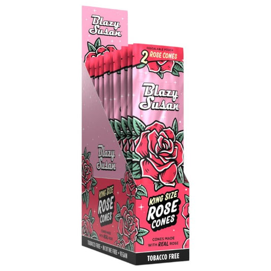 BLAZY SUSAN Rose Cones 2/10ct