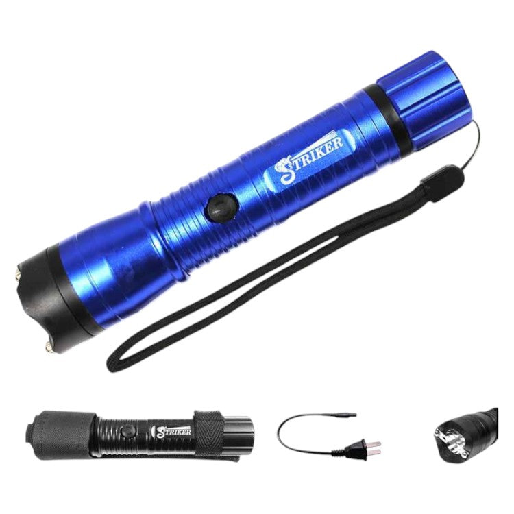 4 MKV LED-Flash Light Stun Gun Rechargeble