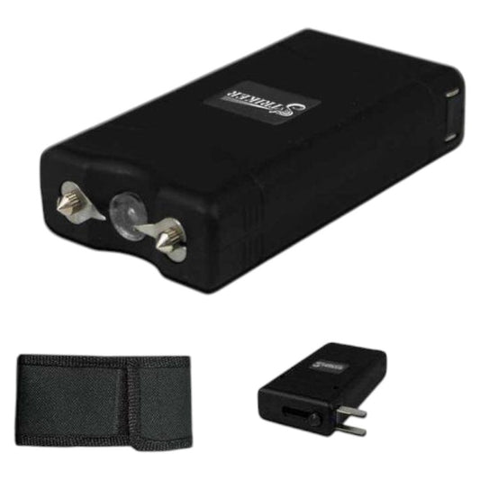 7.5MKV Mini Rechargeable Stun Gun w/ LED Light Nylon case