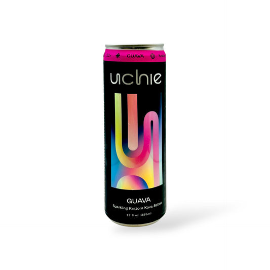 UCHIE Extracts & Drinks Kratom & Kava Seltzer 25mg MIT 12oz
