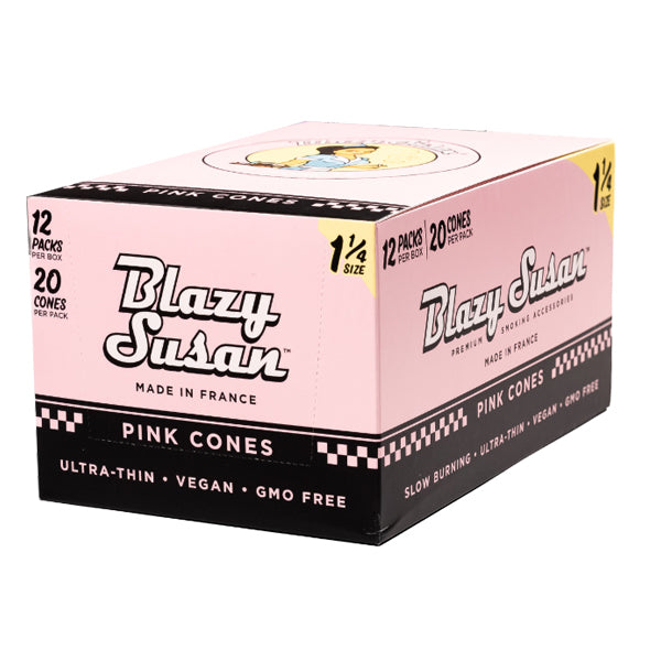 BLAZY SUSAN Pink Cones Display 11/4 Size 20/12ct