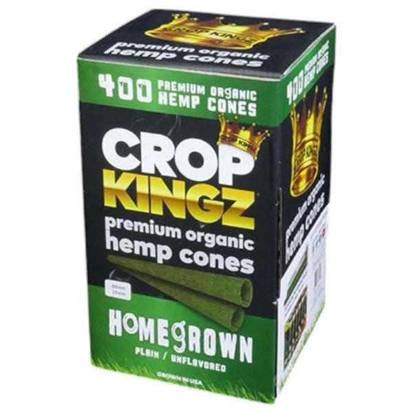 CROP KINGZ Bulk Cones Hemp King Size (109mm/26mm) 400ct