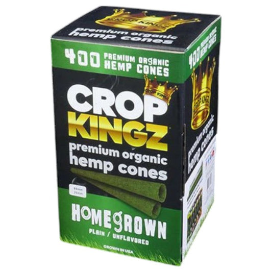 CROP KINGZ Bulk Cones Hemp King Size (109mm/26mm) 400ct