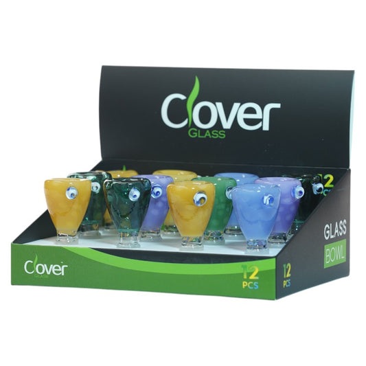 Clover 14mm Solid Color Honeycomb Art Bowl WPH-262-D12