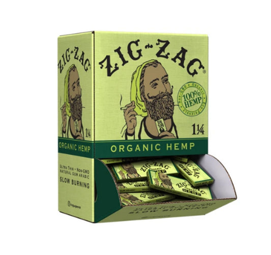 ZIG ZAG Papers Hemp 11/4 Size Promotional Pack 48ct