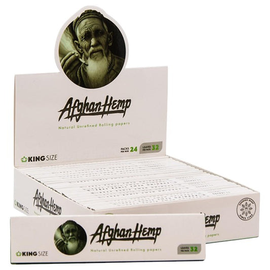AFGHAN HEMP Papers King Size 32ct