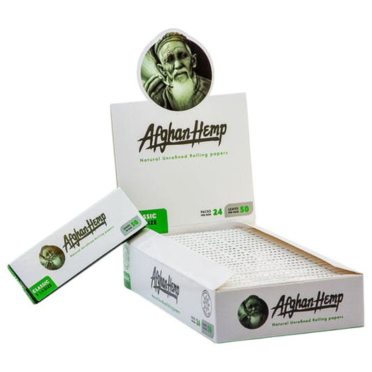 AFGHAN HEMP Papers 11/4 Size 50ct