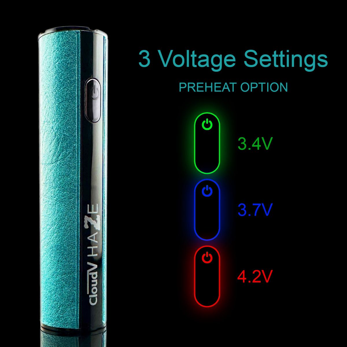 CloudV Haze Vaporizer flower pen (Battery Capacity: 650mAh)