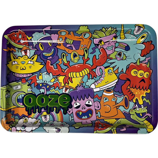 OOZE Vibrant Nature Collection Metal Tray 1ct