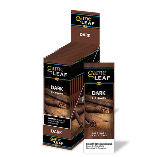 Game Leaf Cigars Dark 15/2   (2 Cigars)
