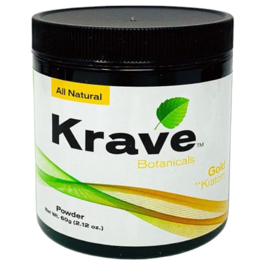 KRAVE Kratom Gold Powder 60g 1ct